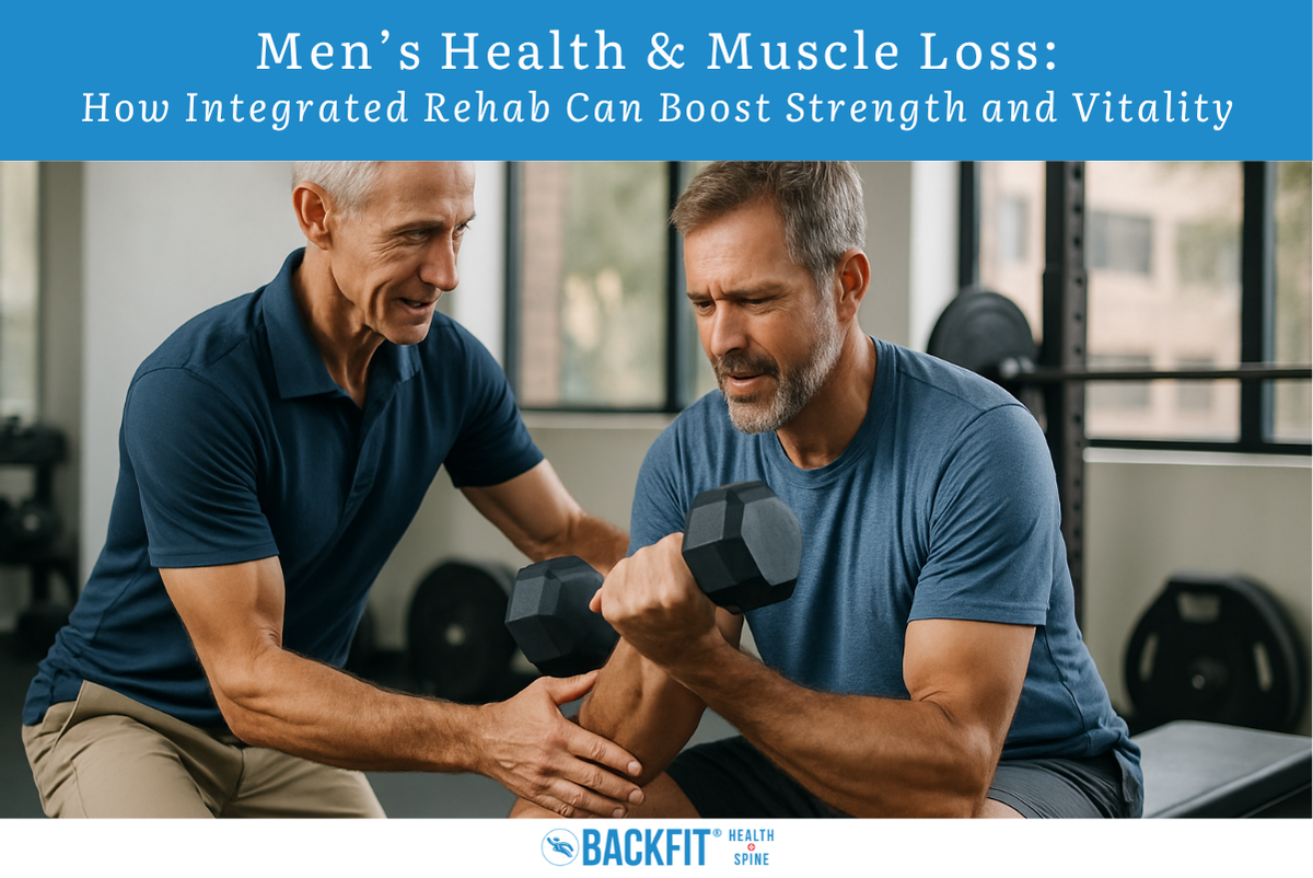 Men’s Health & Muscle Loss How Integrated Rehab Can Boost Strength and Vitality